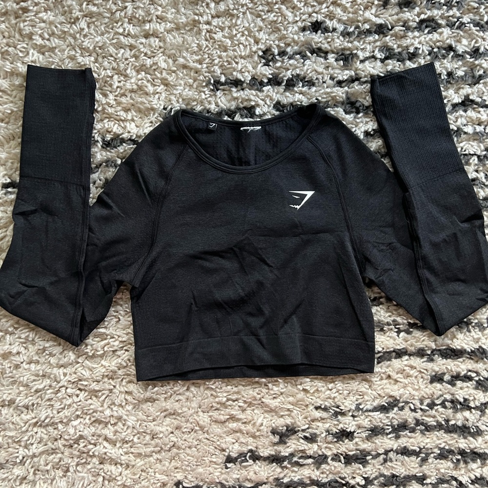 Gymshark Women’s Seamless Black Crop
